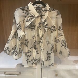 Sheer blouse